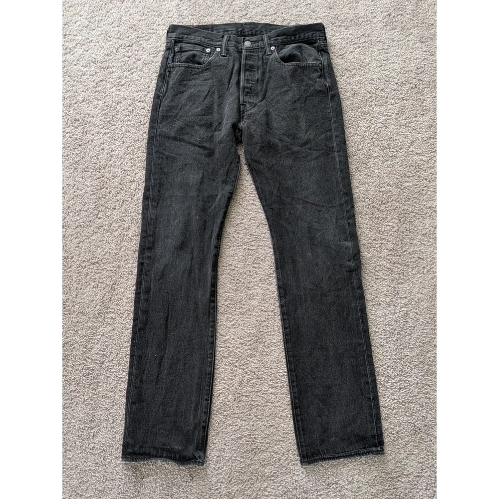 Levi's 501 Jeans Mens 32X34 (Fits 32X32) Straight Leg Button Fly Made In Mexico